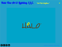 Tablet Screenshot of halofineart.com